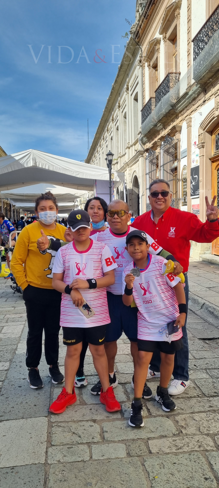 Carrera con causa: Corazón Rosa A.C. - Revista Vida y Estilo Oaxaca